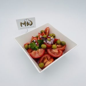 Tomaten Oliven Salat
