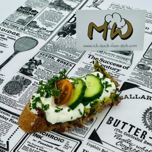 Kräutertopfen Brötchen