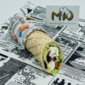 Wrap groß Ziegenkäse