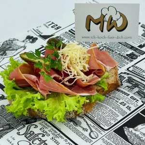 Bauernbrot mit Speck