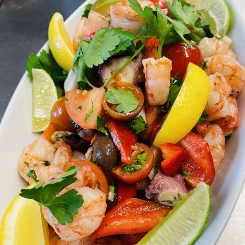 Garnelen Salat