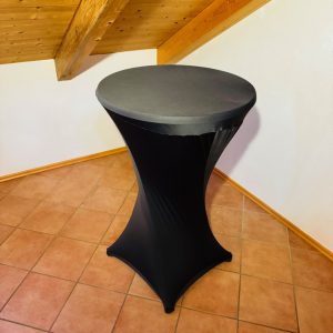 Stehtischhusse schwarz