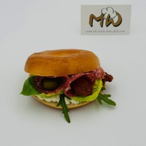 Bagel Mailänder Salami