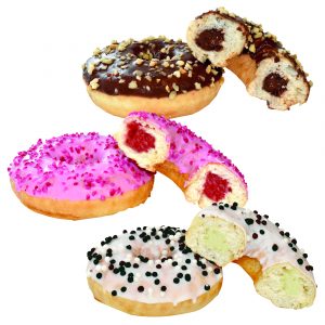 Donuts gefüllt